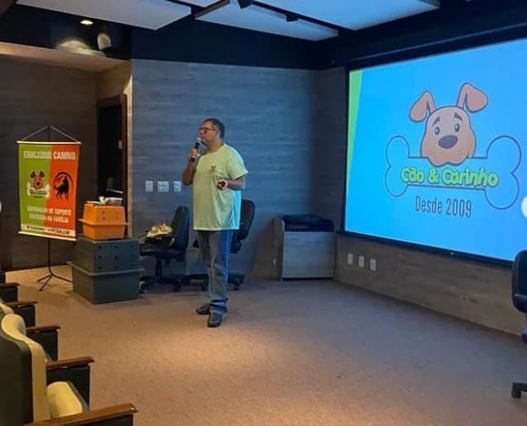 Registro de convivência com cães